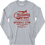 Berkeley Clarions - California - Vintage Defunct Baseball Teams - Long Sleeve T-Shirt