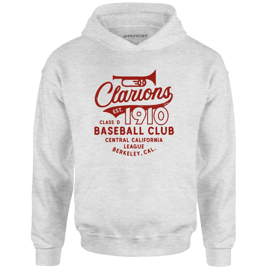 Berkeley Clarions - California - Vintage Defunct Baseball Teams - Unisex Hoodie
