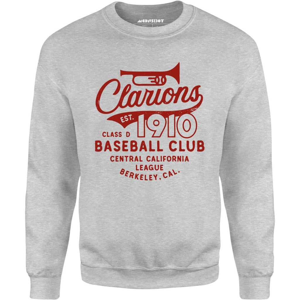 Berkeley Clarions - California - Vintage Defunct Baseball Teams - Unisex Sweatshirt