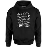 Best Guitar Player in The World Textual - Unisex Hoodie