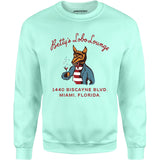 Betty's Lobo Lounge - Miami, FL - Vintage Restaurant - Unisex Sweatshirt