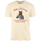 Betty's Lobo Lounge - Miami, FL - Vintage Restaurant - Unisex T-Shirt