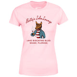 Betty's Lobo Lounge - Miami, FL - Vintage Restaurant - Women's T-Shirt