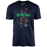 Beverly Bowl - Montebello, CA - Vintage Bowling Alley - Unisex T-Shirt