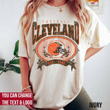 Comfort Colors Cleveland Football Shirt Vintage Sunday Unisex T-shirt, Sweatshirt, Hoodie, Long Sleeve Tee