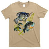 Black Fly Crappie Bluegill Fishing Panfish Flies Jig T-Shirt