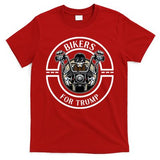 Bikers For Trump | Motorcycle Trump T-Shirt