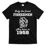 Birthday Gift Fishing Fisherman 1958 64th Birthday T-Shirt