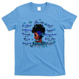 Black God Says I Am Afro Christian Religious Gift Funny Gift T-Shirt