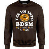 Big Donuts Such as Maple - Unisex Sweatshirt