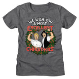 Bill And Ted - Excellent Christmas Womens T-Shirt