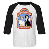 Bill And Ted - Excellent Storybook Baseball Shirt