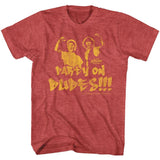 Bill And Ted Party On Fade T-Shirt