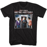 Bill And Ted - We're History Color Boyfriend Tee