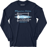 Billingsley's Outrigger - Laguna Beach, CA - Vintage Tiki Bar - Long Sleeve T-Shirt