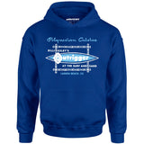 Billingsley's Outrigger - Laguna Beach, CA - Vintage Tiki Bar - Unisex Hoodie