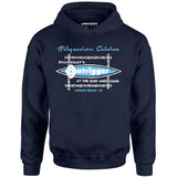 Billingsley's Outrigger - Laguna Beach, CA - Vintage Tiki Bar - Unisex Hoodie