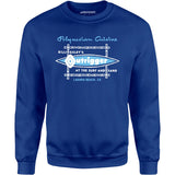 Billingsley's Outrigger - Laguna Beach, CA - Vintage Tiki Bar - Unisex Sweatshirt