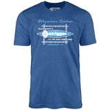 Billingsley's Outrigger - Laguna Beach, CA - Vintage Tiki Bar - Unisex T-Shirt