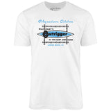 Billingsley's Outrigger - Laguna Beach, CA - Vintage Tiki Bar - Unisex T-Shirt