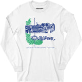 Billingsley's Outrigger v2 - Laguna Beach, CA - Vintage Tiki Bar - Long Sleeve T-Shirt