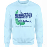 Billingsley's Outrigger v2 - Laguna Beach, CA - Vintage Tiki Bar - Unisex Sweatshirt