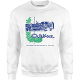 Billingsley's Outrigger v2 - Laguna Beach, CA - Vintage Tiki Bar - Unisex Sweatshirt