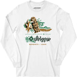 Billingsley's Outrigger v3 - Laguna Beach, CA - Vintage Tiki Bar - Long Sleeve T-Shirt