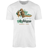 Billingsley's Outrigger v3 - Laguna Beach, CA - Vintage Tiki Bar - Unisex T-Shirt
