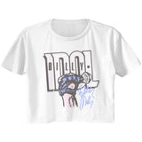 Billy Idol Idol Fist Womens Crop Tee