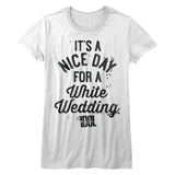 Billy Idol Nice Day Womens T-Shirt