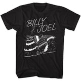 Billy Joel Sea Piano Boyfriend Tee