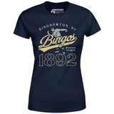 Binghamton Bingos - New York - Vintage Defunct Baseball Teams - Women's T-Shirt