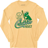 Binghamton Crickets - New York - Vintage Defunct Baseball Teams - Long Sleeve T-Shirt