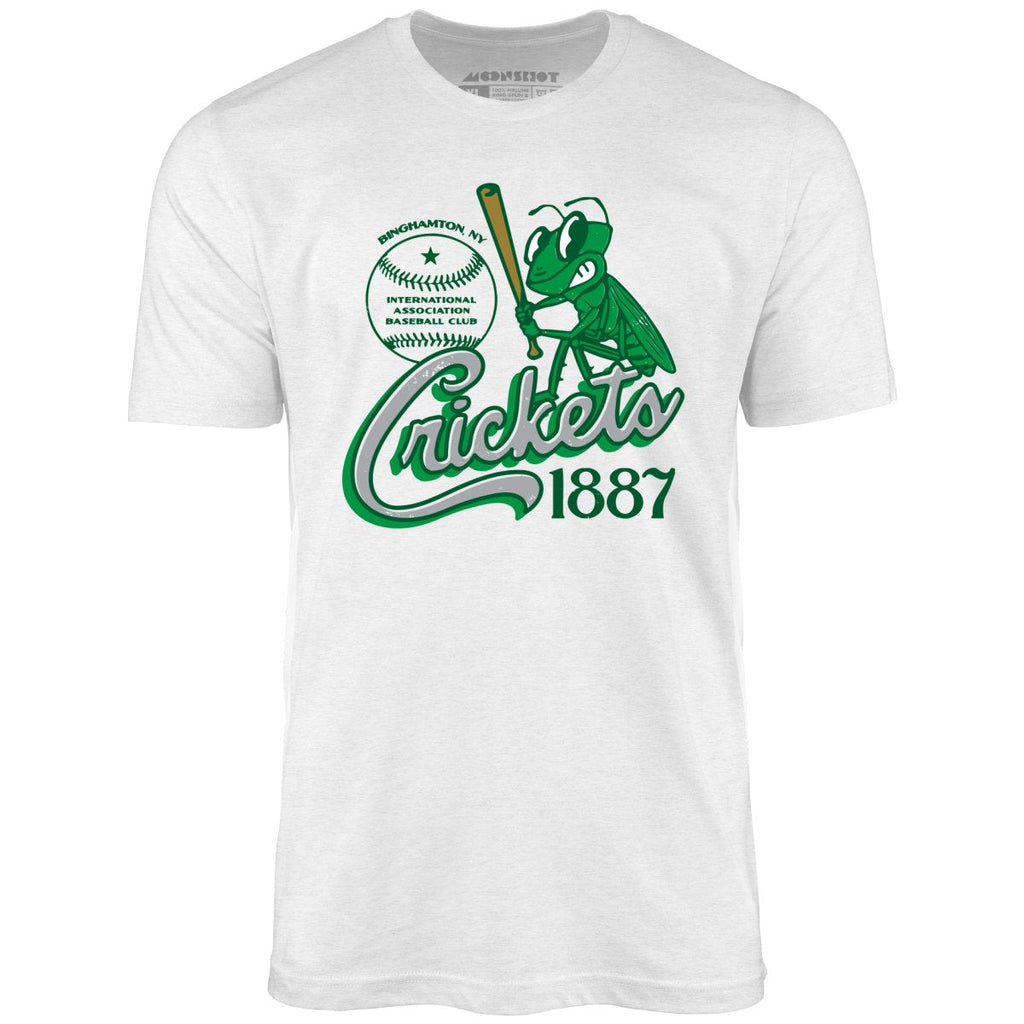 Binghamton Crickets - New York - Vintage Defunct Baseball Teams - Unisex T-Shirt