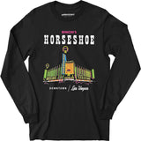 Binion's Horseshoe - Vintage Las Vegas - Long Sleeve T-Shirt