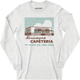 Biscayne Cafeteria - Miami, FL - Vintage Restaurant - Long Sleeve T-Shirt