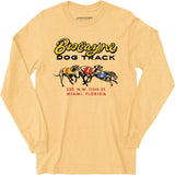Biscayne Dog Track - Vintage Miami, FL - Long Sleeve T-Shirt