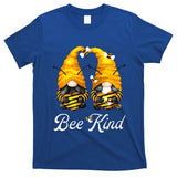 Bee Kind Gnomies Shows Love And Heart For Honey Bee Gnome Gift T-Shirt
