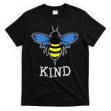 Bee Kind World Down Syndrome Awareness Day T21 T-Shirt