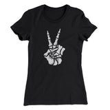 Peace Skeleton Hand Women's T-Shirt