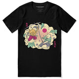 Samurai Cat Fight T-Shirt