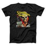 Screaming Skull Funny Movie Men/Unisex T-Shirt