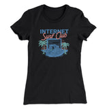 Internet Surf Club Funny Women's T-Shirt