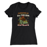 Thanksgiving Day Annual 0Mi Fun Run Funny Thanksgiving Women's T-Shirt