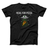 Here For The Pizza Men/Unisex T-Shirt