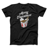 Merry Christmas Takeout Funny Hanukkah Men/Unisex T-Shirt