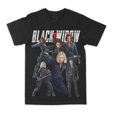 Black Widow Graphic Tee Style001
