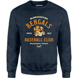 Bloomington Bengals - Illinois - Vintage Defunct Baseball Teams - Unisex Sweatshirt