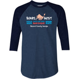 Boars Nest - 3/4 Sleeve Raglan T-Shirt